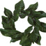 16 In Magnolia Leaf Candle Ring - Green