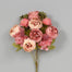 20" Peony/Hydrangea Bush - Rose