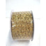 Mesh Glitter Ribbon - Gold, 2.5" X 10 Yds